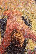 Camille Pissarro Detail of Pick  Apples Spain oil painting artist